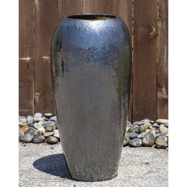 One of a Kind FNT3925 Ceramic Vase Complete Fountain Kit Vase Fountain Blue Thumb